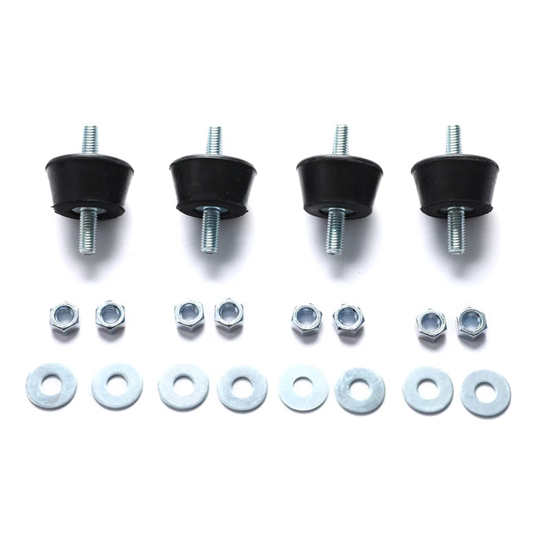 4-Pack Anti-Vibration Rubber Damper Pads for AC Units | M8 AC Vibration Damper Axl onesize