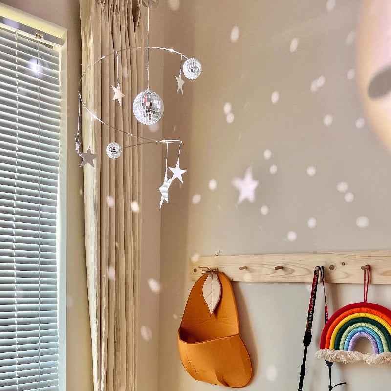 Star & Planet Resin Wind Chimes – Wall Hanging Room Decor Wind Chime Decor Axl