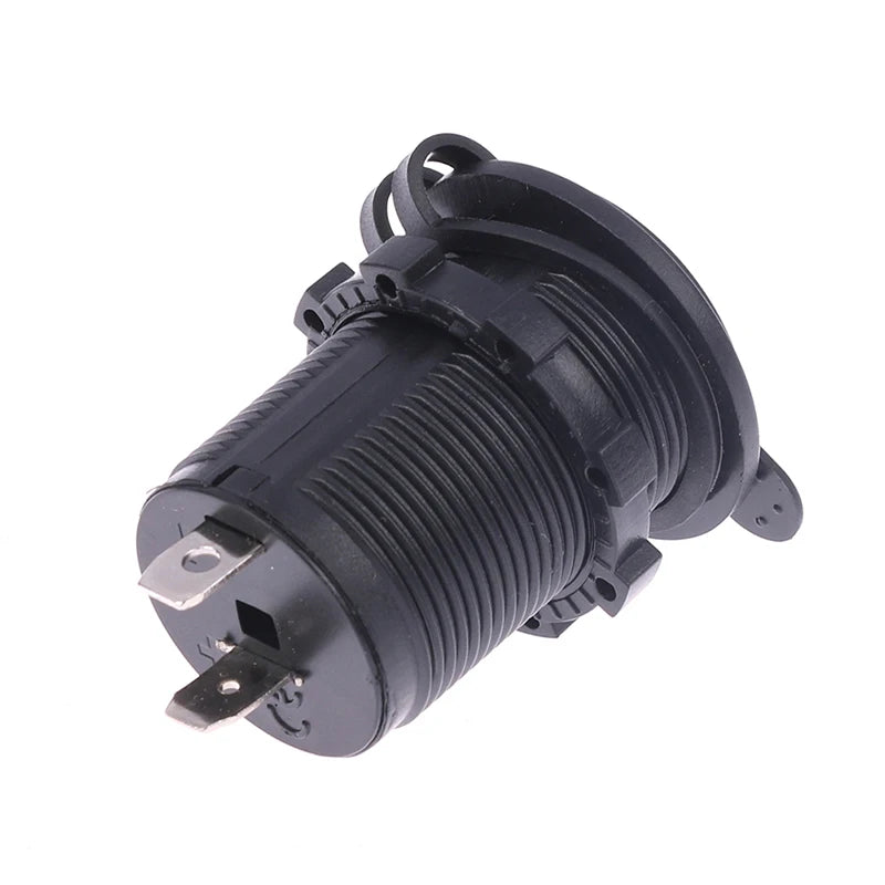 12V-24V Waterproof Cigarette Lighter Socket for Car, Boat & Bike Car Power Socket Axl