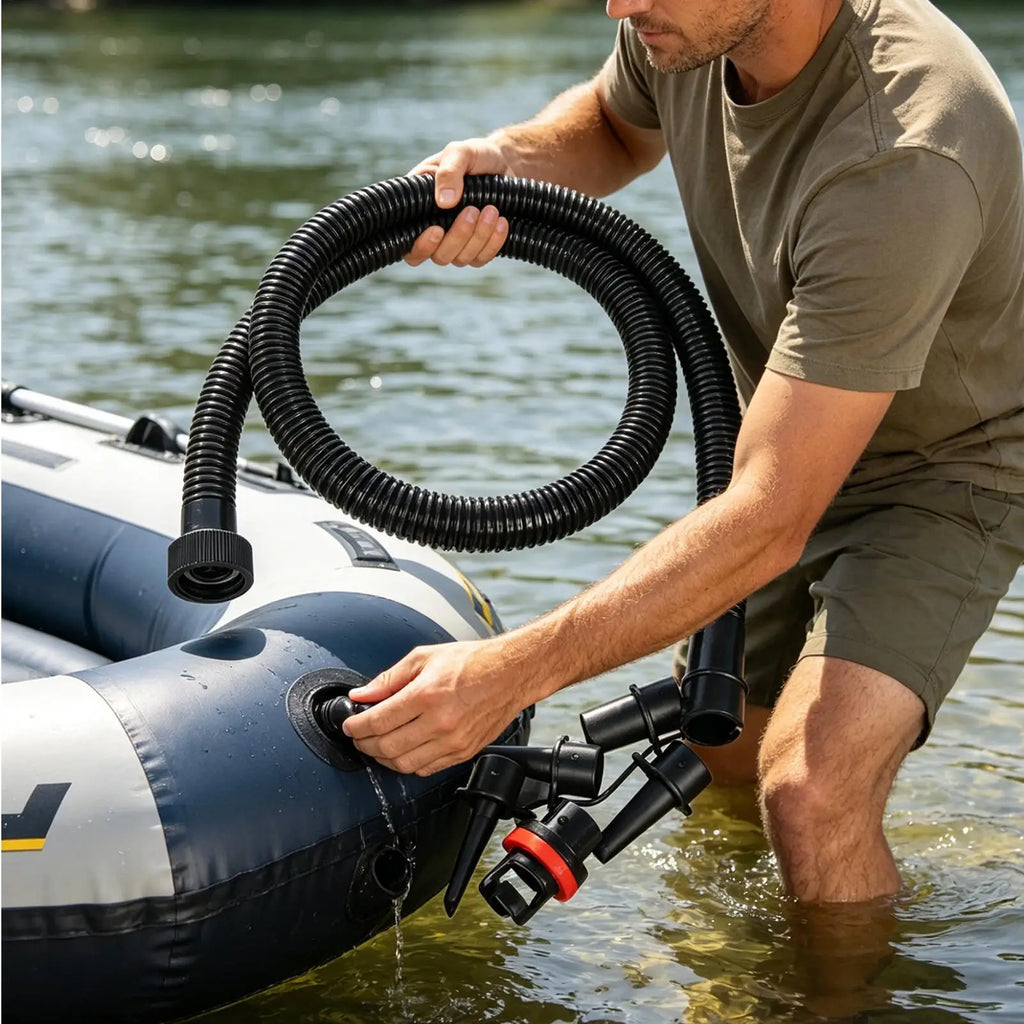 Inflatable Pump Hose & Nozzle Kit – SUP, Kayak & Raft Pump Hose Kit Axl Default Title