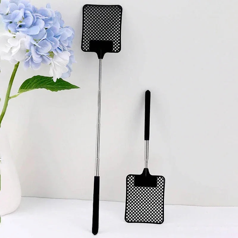 Retractable Fly Swatter – Telescopic Stainless Steel Handle Fly Swatter Axl