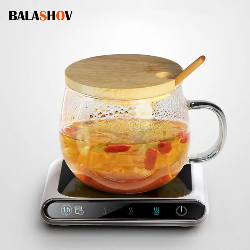 BALASHOV USB Coffee Mug Warmer – 3 Heat Settings for Desk Electric Mug Warmer Axl