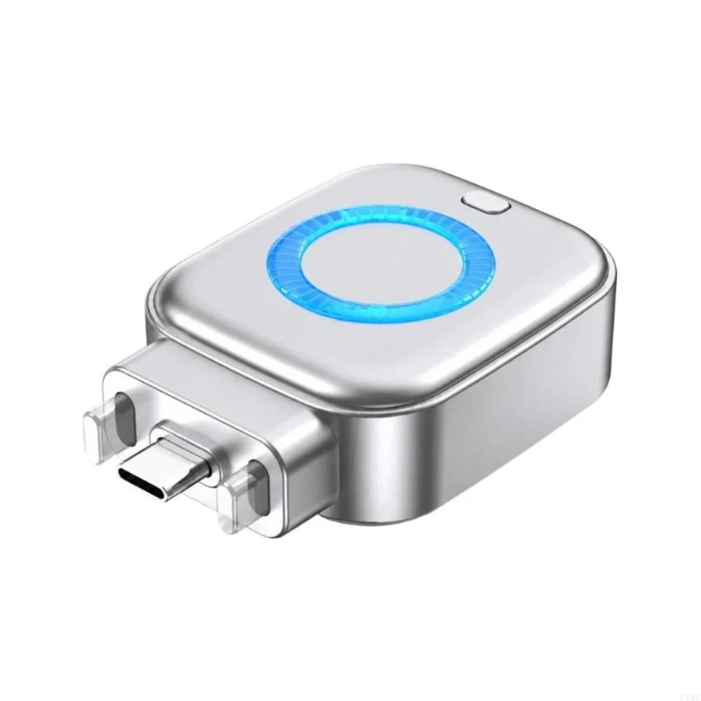 USB-C Auto Cut-Off Smart Charger – 20W USB PD Fast Charging USB-C Smart Charger Axl Silver