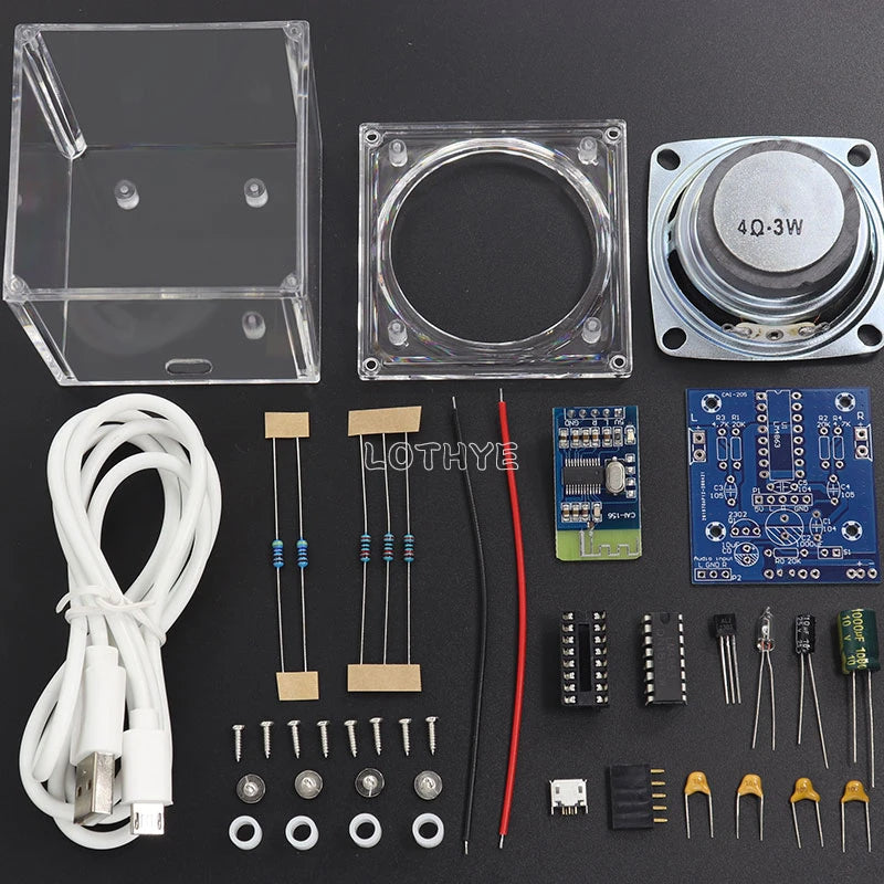 Mini Bluetooth Speaker DIY Soldering Kit – LM4863 Amplifier DIY Electronics Kit Axl