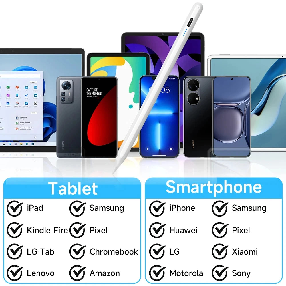 Universal Stylus Pen for iPad iPhone & Android | Capacitive Touch Capacitive Stylus Pen Axl