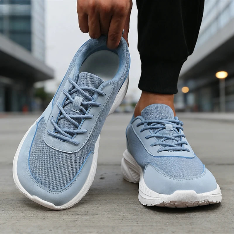 Wide Toe Men's Breathable Slip-On Running Sneakers Running Sneakers Axl