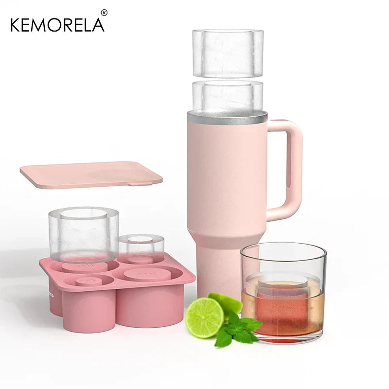 Silicone Ice Cube Mold for 20/30/40oz Tumbler Car Cup Silicone Ice Mold Axl
