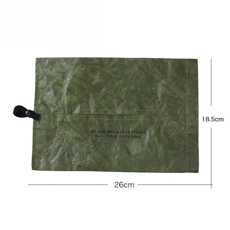 Microfiber Tissue Box Cover – Car & Home Tissue Holder Tissue Box Cover Axl green