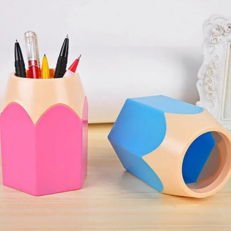 Cute Desktop Pencil Holder 5-Pack – Desk Organizer for Office Pencil Holder Set Axl