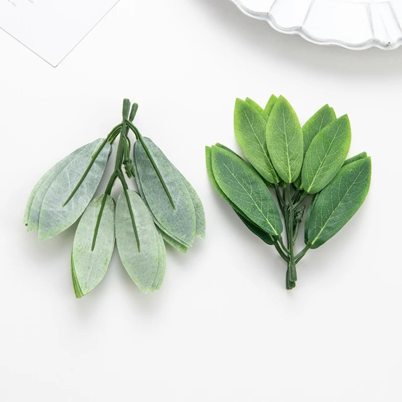 Artificial Silk Oleander Leaves 50/100 Pcs – Wedding & DIY Décor Artificial Leaf Décor Axl