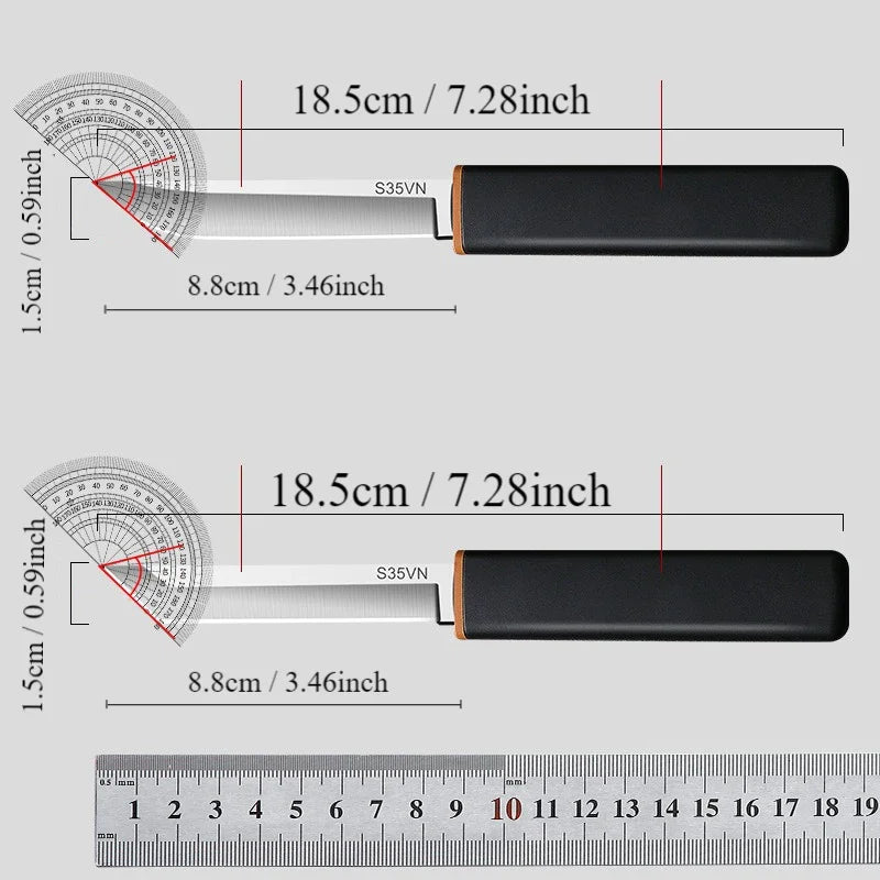Stainless Steel Fixed Blade Knife – Dragon & Phoenix Design Fixed Blade Knife Axl