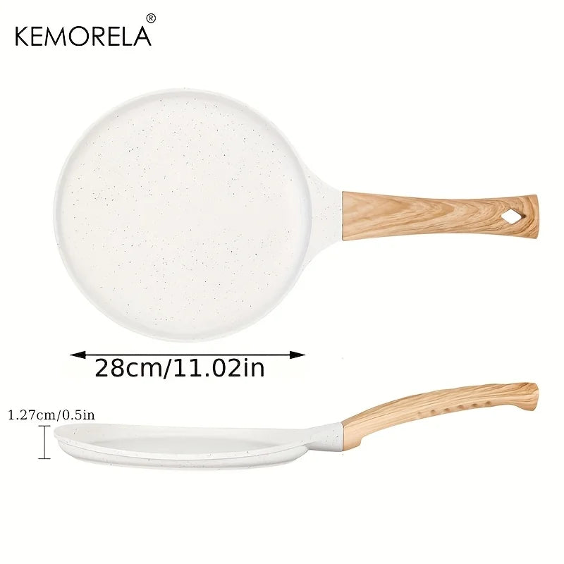 KEMORELA Ceramic Non-Stick Pan 20/24/28cm – Pancake & Omelette Ceramic Frying Pan Axl 28cm