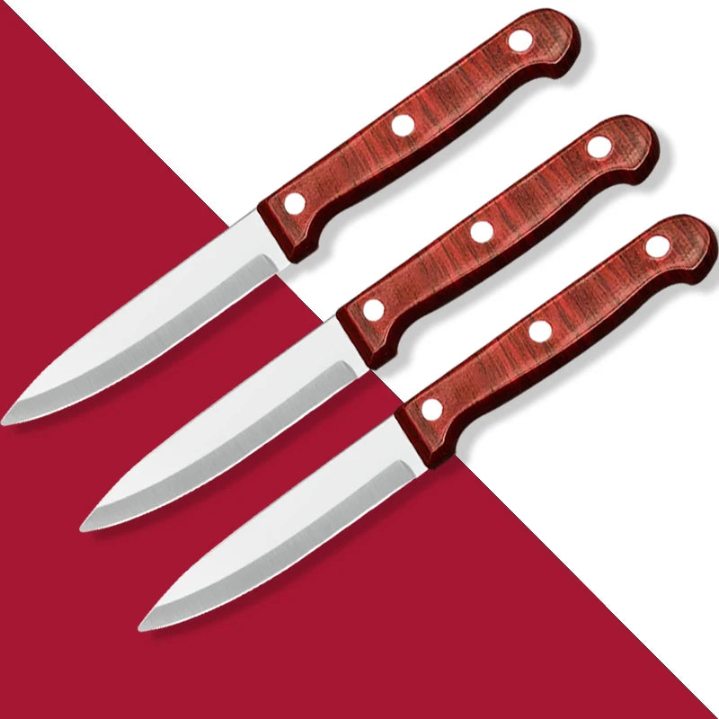 Professional Stainless Steel Paring & Kitchen Knife Set Kitchen Knife Axl 3pcs