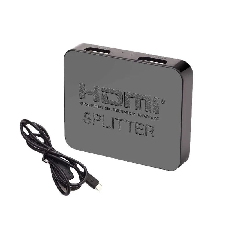1 in 4 Out HDMI Splitter 4K | 1x4 Hub for PS4, TV & Laptop HDMI Splitter Hub Axl