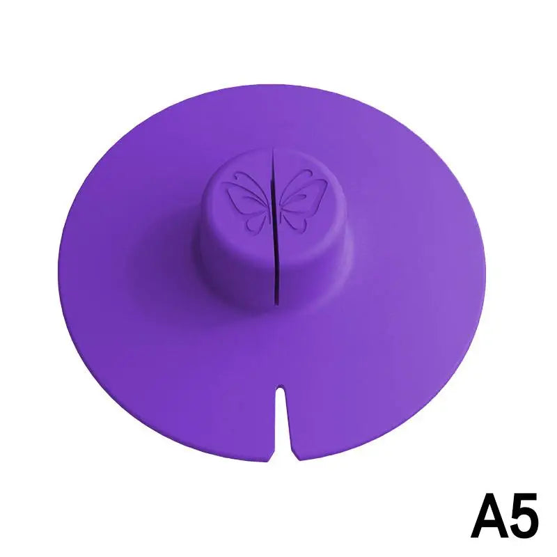 Silicone Tea Bag Squeezer & Holder with Handle | Mug Lid Tea Bag Holder Axl A5