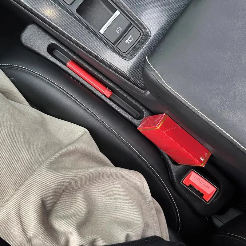 Car Seat Gap Filler – Leak-Proof Phone & Wallet Holder Car Seat Organizer Axl