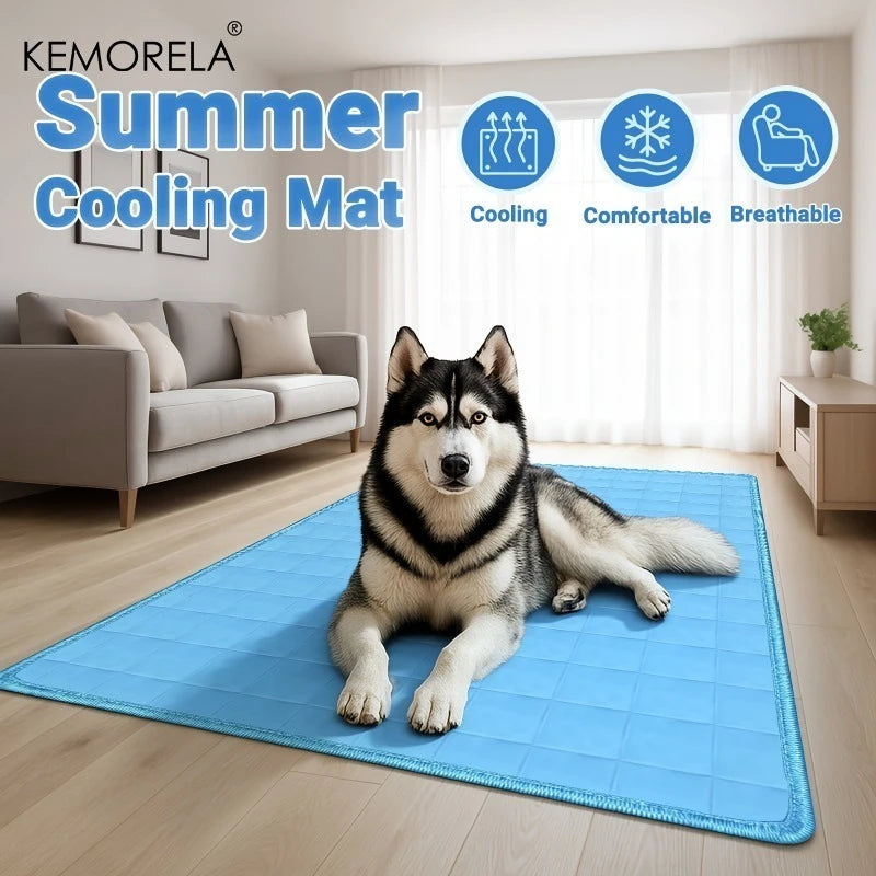 KEMORELA Pet Cooling Pad – Breathable Mesh Dog Bed Pet Cooling Pad Axl