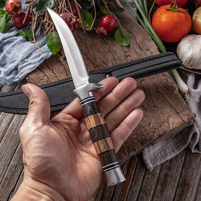 Japanese Sashimi Knife – Stainless Steel & Wooden Handle Kitchen Knife Axl