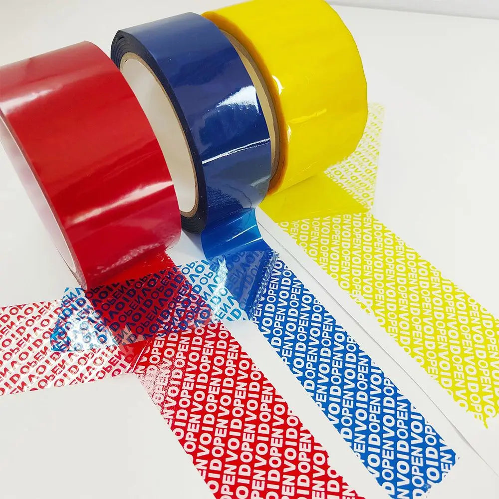 50M Tamper-Proof Security Void Tape – Anti-Fake Seal Label Security Seal Tape Axl
