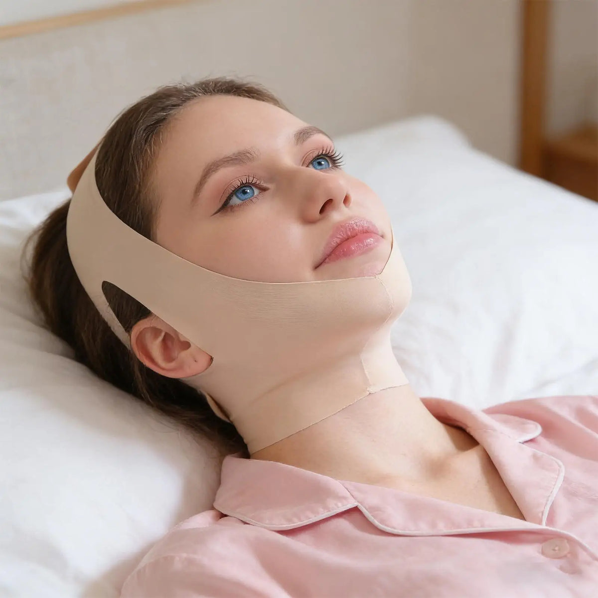 Collagen Chin Strap Face Slimming Mask – Jawline Sculpting Face Slimming Mask Axl