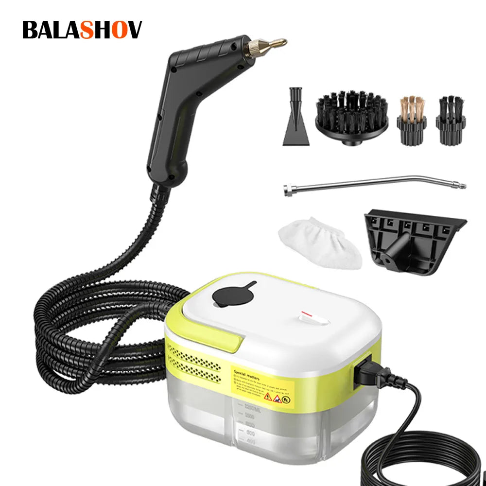 BALASHOV Handheld Steam Cleaner – Kitchen, Car & Home Handheld Steam Cleaner Axl