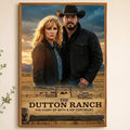 Dutton Ranch Wall Poster – Self-Adhesive HD Waterproof Art Print Wall Art Poster Axl White07 60X90cmNoframe