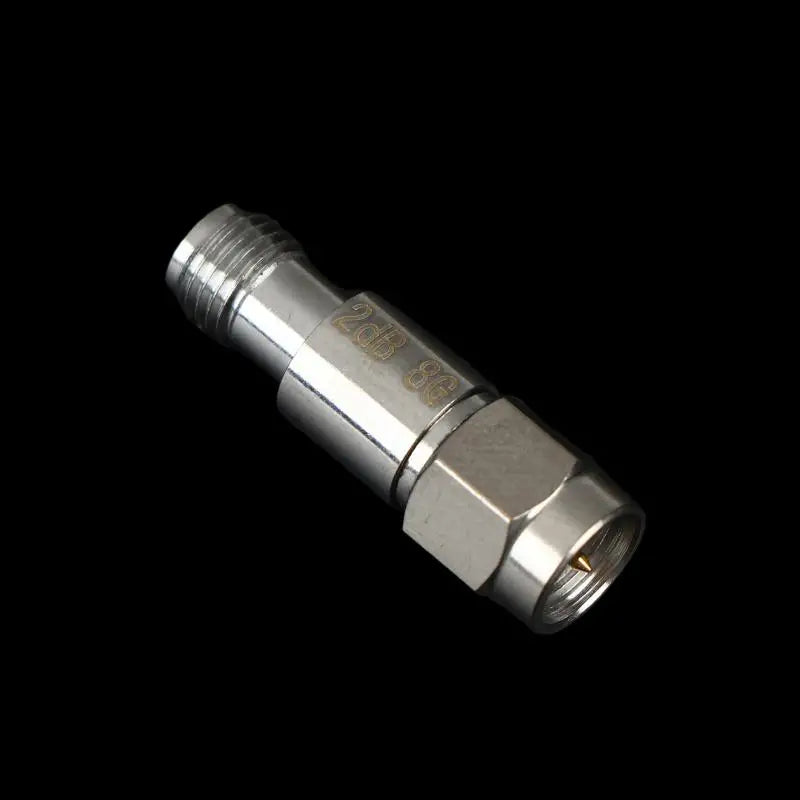 RF SMA Fixed Attenuator DC–8GHz 2W 1–5dB | Coaxial RF SMA Attenuator Axl A2
