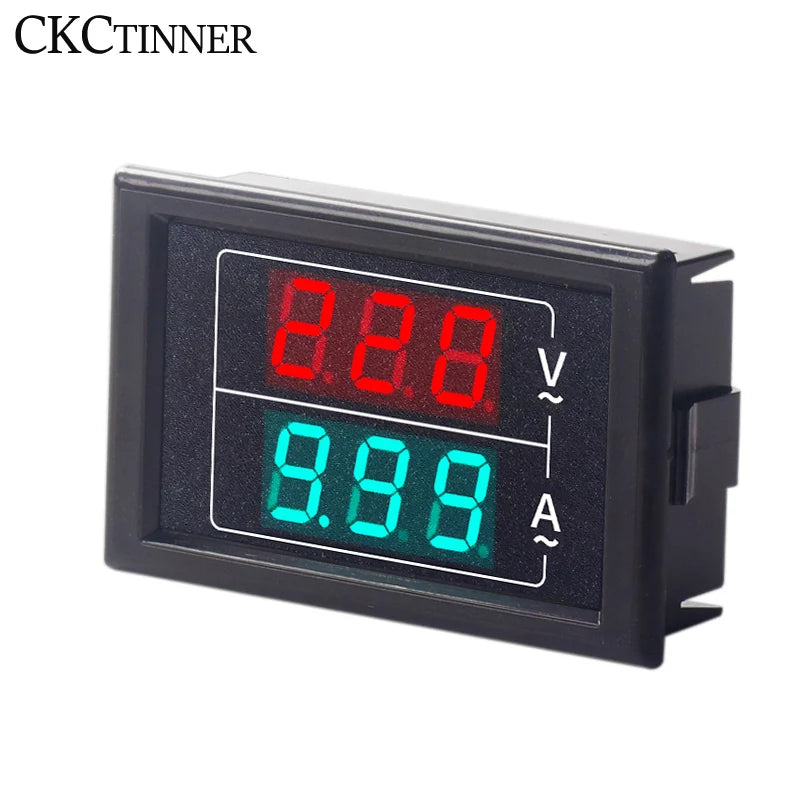 CKCTINNER D85-5035VA LED Digital Voltmeter Ammeter AC Panel Meter Digital Panel Meter Axl