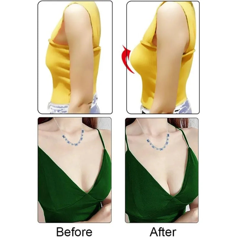 Silicone Bra Inserts 2 Pairs – Removable Bikini Pads & Cups Silicone Bra Inserts Axl