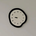 Nordic Silent Wall Clock – Geometric Home Decor 40cm Silent Wall Clock Axl Without Pendulum 33X35CM
