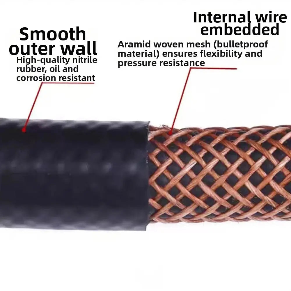 NBR Oil Resistant Fuel Line Hose 4–14mm ID | Car, Moto, Truck Fuel Line Hose Axl