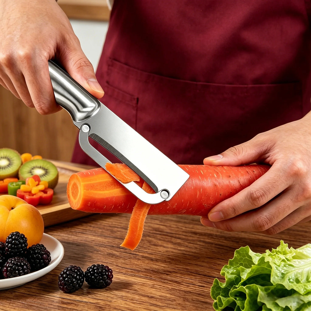 5-Piece Stainless Steel Vegetable Peeler & Grater Set Vegetable Peeler Set Axl