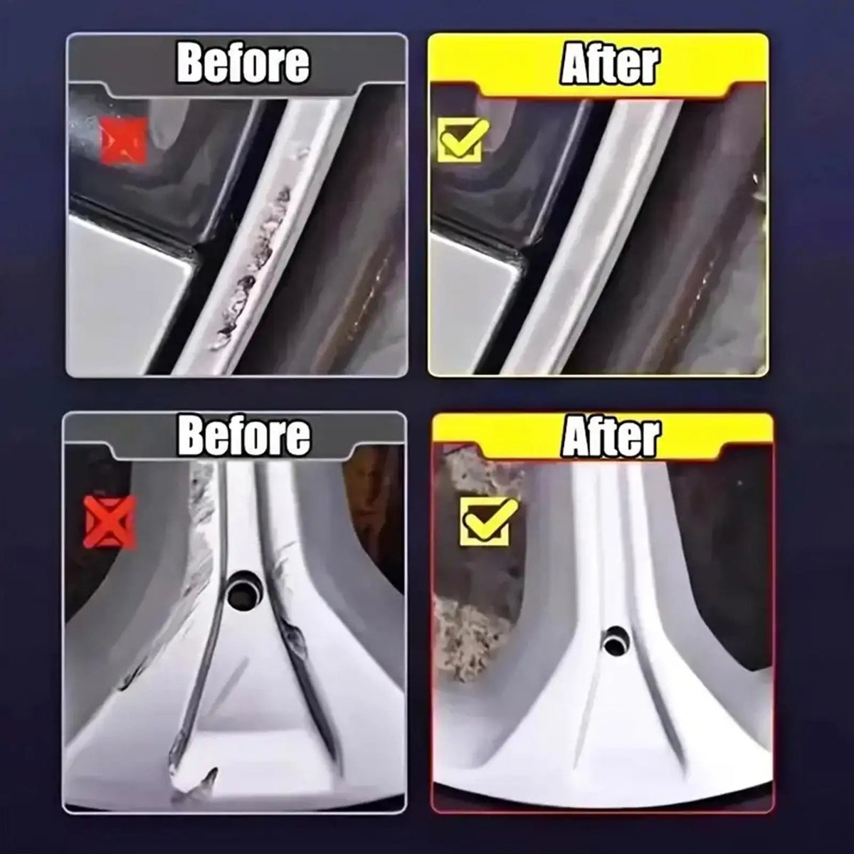 Wheel Hub Scratch Repair & Rim Polishing Paste | Rust Removal Rim Polishing Paste Axl