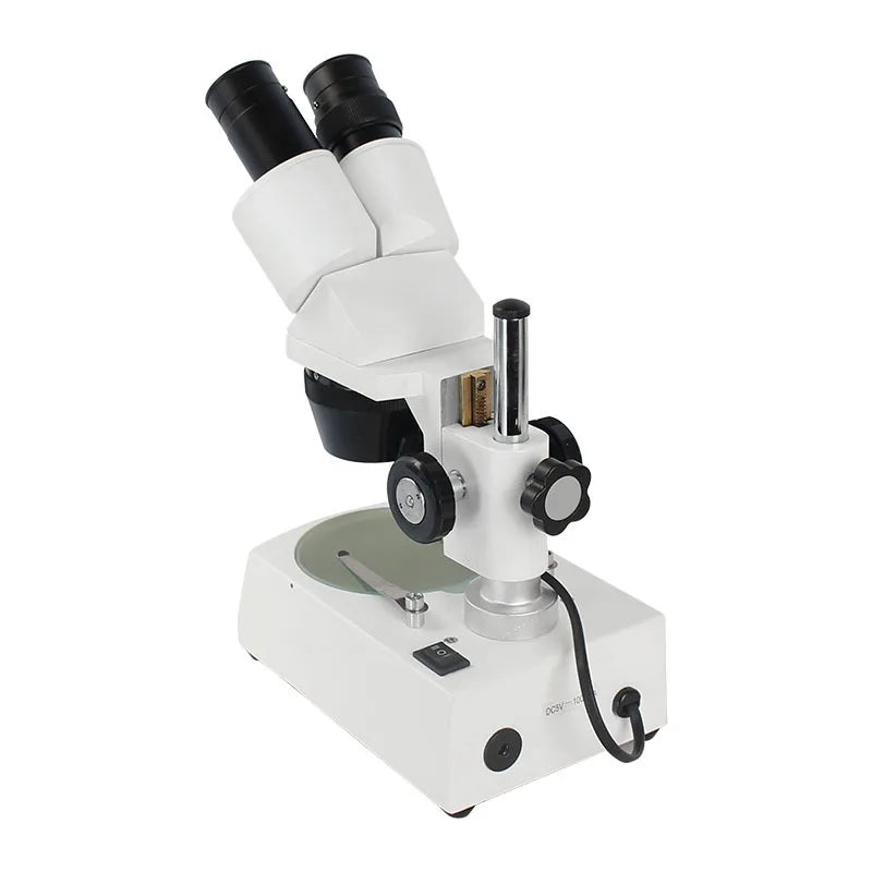 Binocular Stereo Microscope Up to 500x – Lab, Gems & Electronics Stereoscopic Microscope Axl