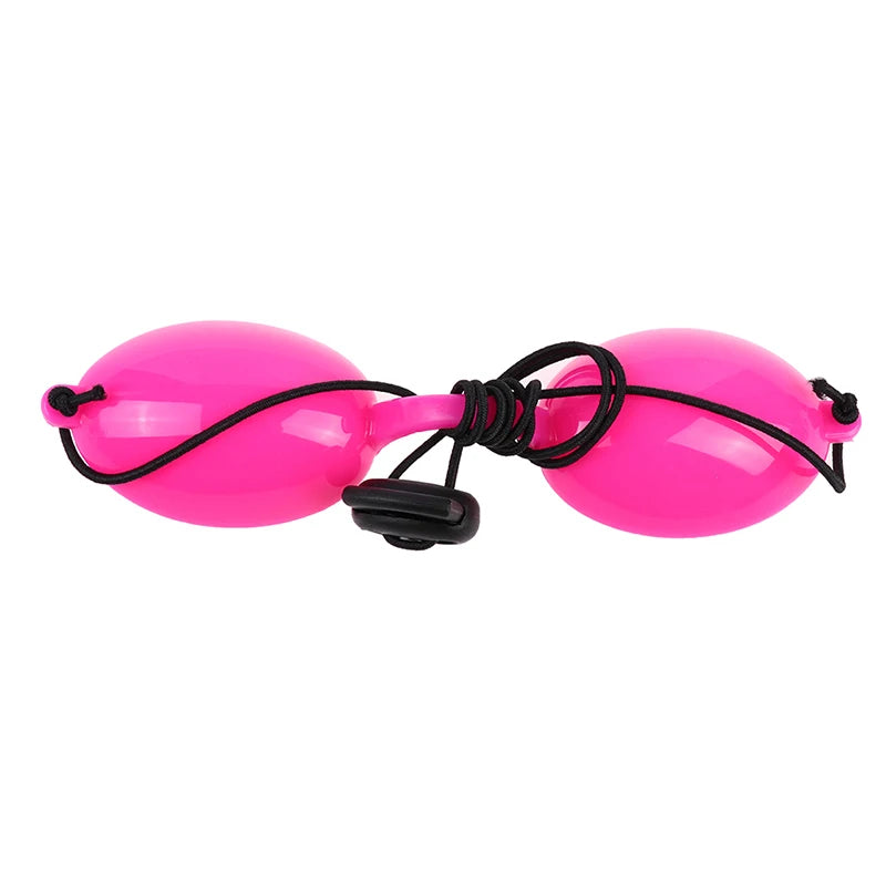IPL Laser Protective Goggles – Silicone Safety Eyepatch Laser Safety Goggles Axl Rose red