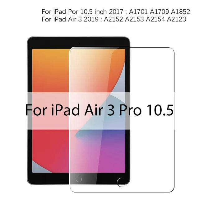Tempered Glass Screen Protector – iPad 10th & 11th Gen 10.9" Tablet Screen Protector Axl FOR Air 3pro 10.5