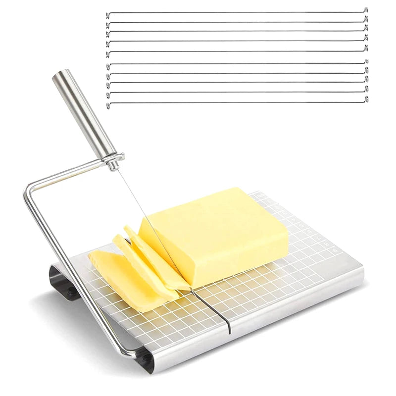 10-Pack Replacement Cheese Slicer Wires 5.5" Stainless Steel Cheese Slicer Wire Axl