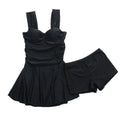 Women's Padded One-Piece Swimsuit – Steel Support & Slimming One-Piece Swimsuit Axl Black L
