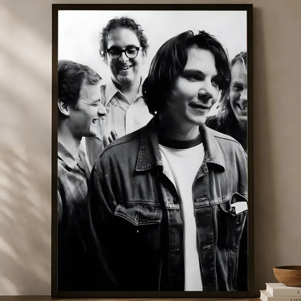 Wilco Band Self-Stick HD PVC Wall Poster | Waterproof Decor Wall Art Poster Axl White05 40X50cmNoframe