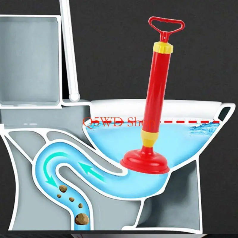 High-Pressure Air Plunger – Toilet & Sink Drain Blaster Tool Drain Plunger Tool Axl