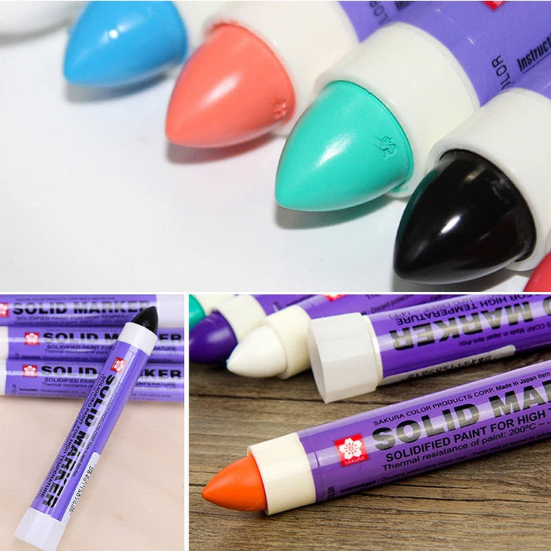 Solid Paint Pen – Waterproof Industrial Tire & Metal Marker Industrial Paint Marker Axl