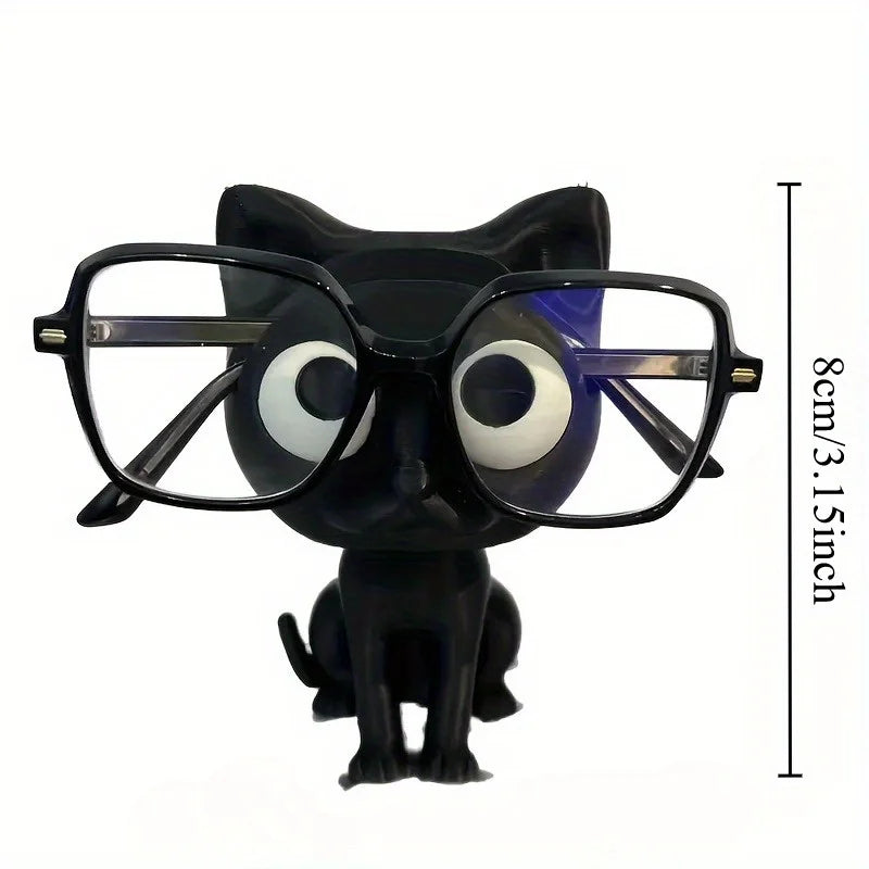 3D Printed Cat Glasses Holder – Desk Organizer & Home Decor Glasses Holder Axl