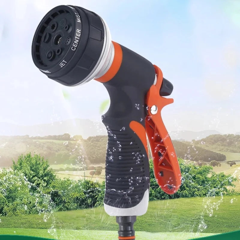 8-Function Adjustable Garden Hose Spray Gun | Car & Home Wash Garden Spray Gun Axl Default Title