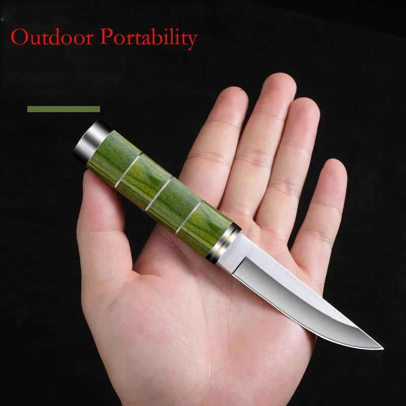 Bamboo Handle Stainless Steel Meat & Deboning Knife | BBQ Kitchen & BBQ Knife Axl
