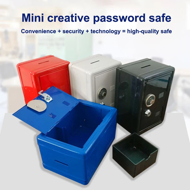 Kids Safe Piggy Bank – Metal Money Box with Lock & Key Kids Piggy Bank Axl