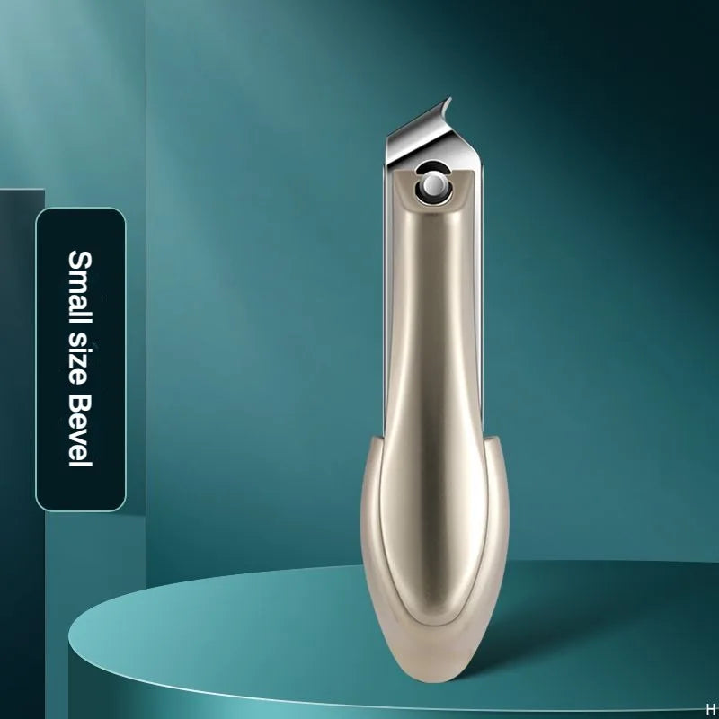 Stainless Steel Anti-Splash Nail Clipper – Fingernail & Toenail Trimmer Nail Clipper Axl Small Slant Nail Cli