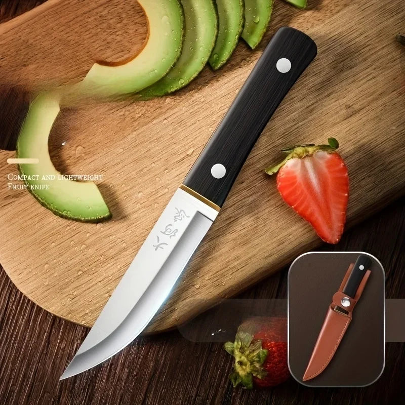 PLYS Stainless Steel Knife – Kitchen, Camping & BBQ Kitchen & Camp Knife Axl
