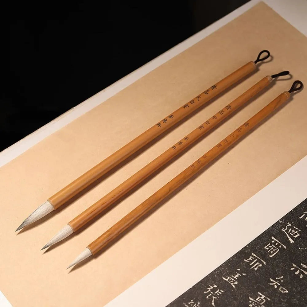 Chinese Calligraphy Brush – Bamboo & Wolf Hair Art Paint Brush Calligraphy Art Brush Axl
