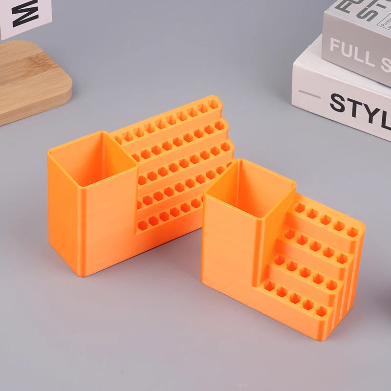 Drill Bit Organizer 20/50 Hole Screwdriver Bit Holder Stand Drill Bit Organizer Axl