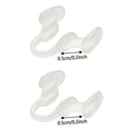 Silicone Nasal Dilator Nose Clip 2-Pack – Better Sleep Aid Nasal Dilator Clip Axl White